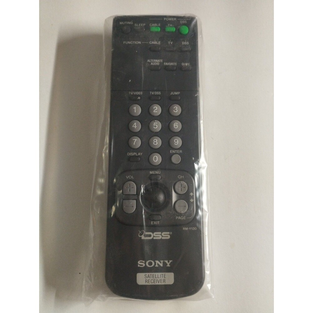 SONY RM-Y130 SATELLITE RECEIVER  REMOTE CONTROL - New in Package